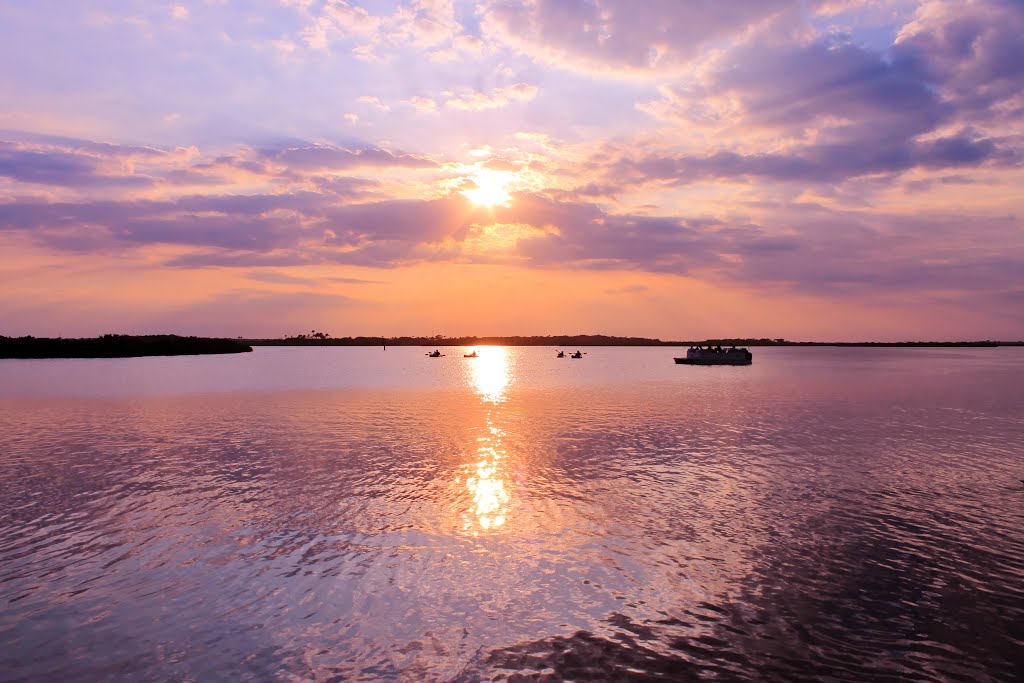 Indian River Sunset by coleen McDonald