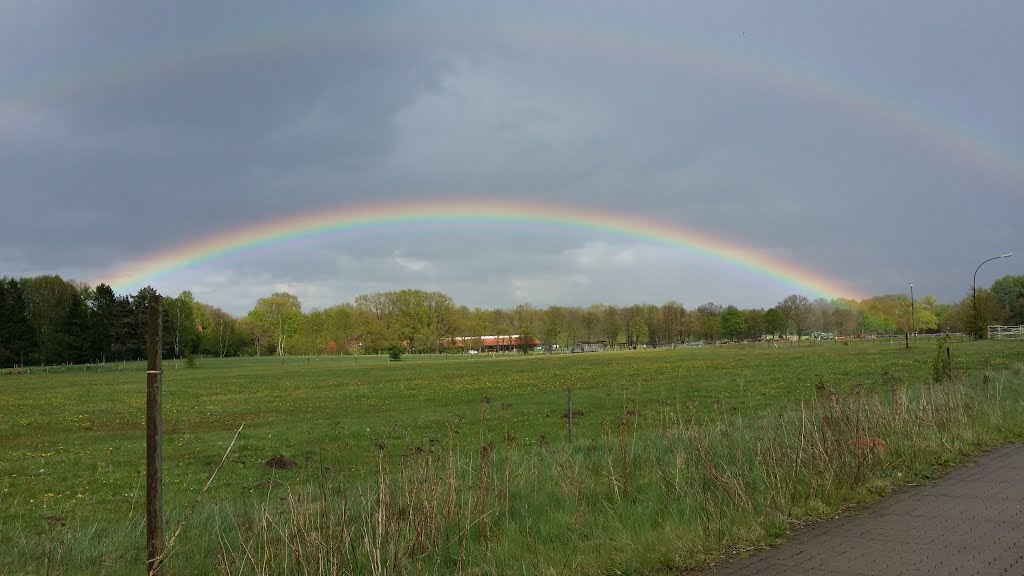 2015 Regenbogen mit zwei Töpfen Seppensen by Uwe Böttger