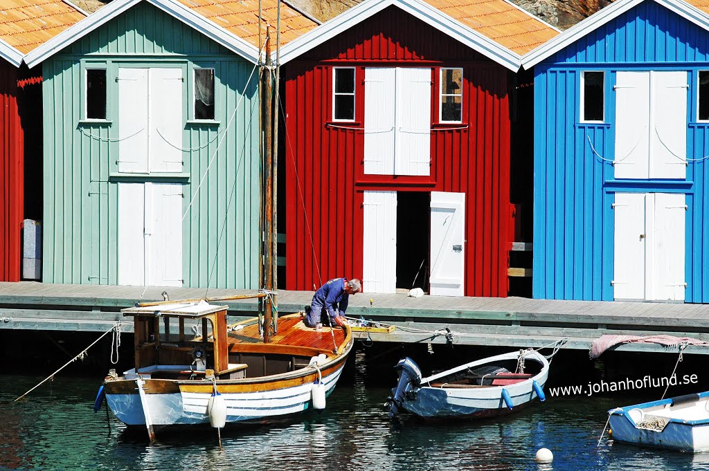 A man and his boat by moa hoflund