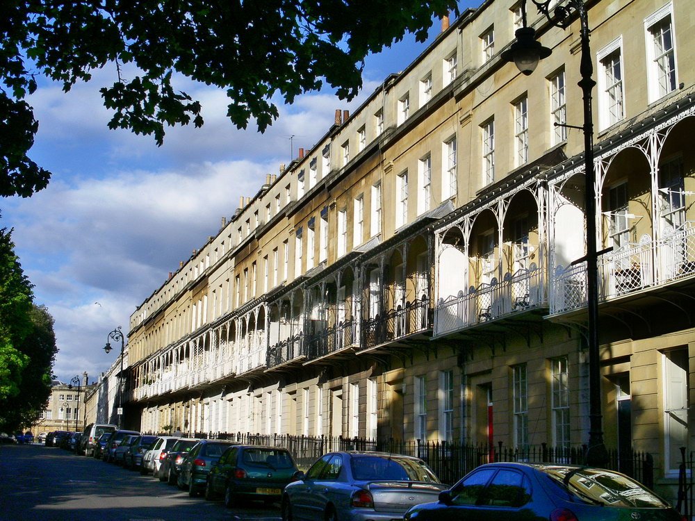 Caledonia Place, Clifton Village, Bristol by David P