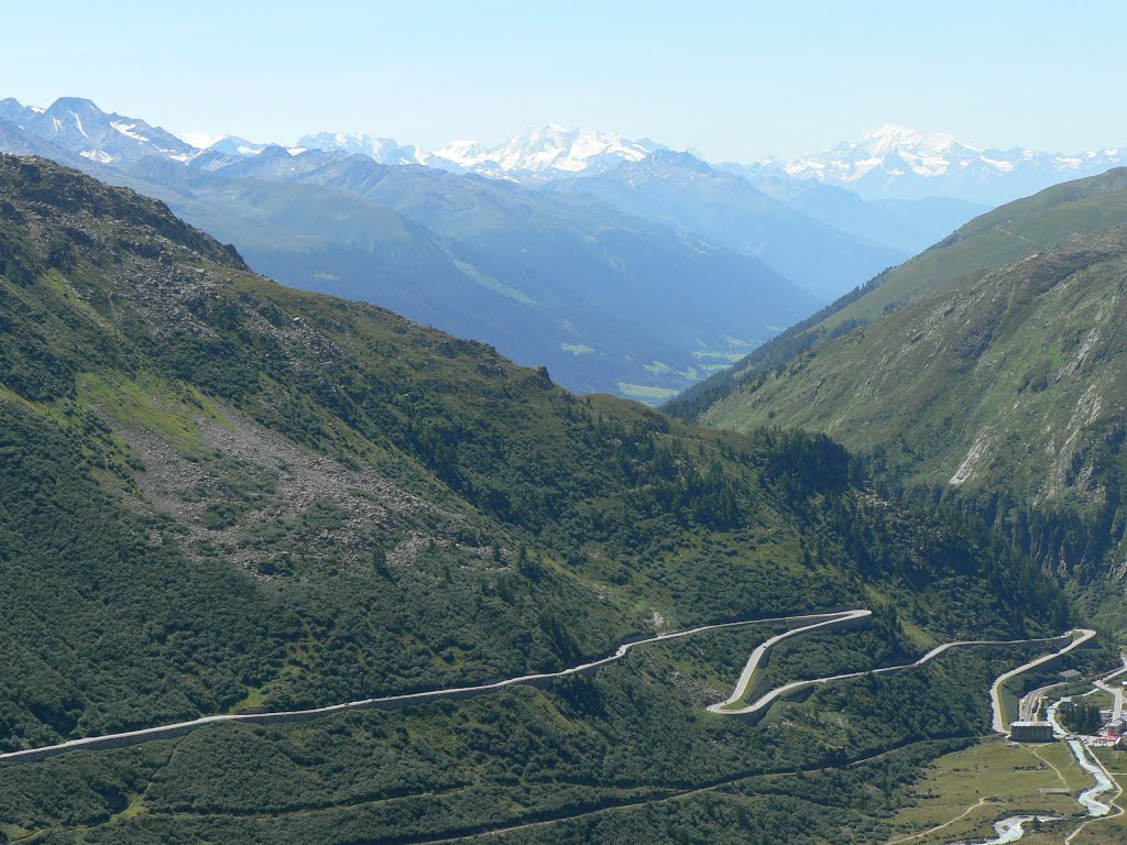 Walliseralpen, Furkapass, Svájc by Balázs Hornyák