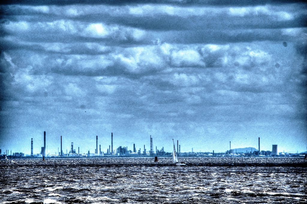 Liverpool from the ferry Snowdrop by Bill Siviter