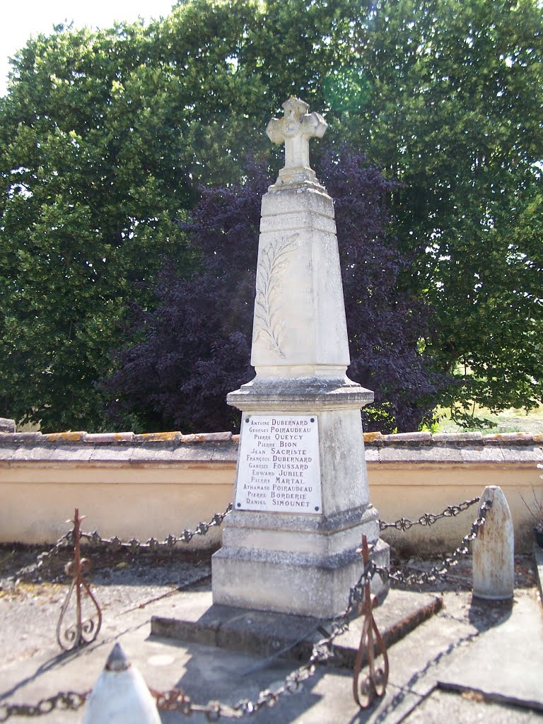 Peyrière Monument aux morts by Henry Salomé (hpjps)