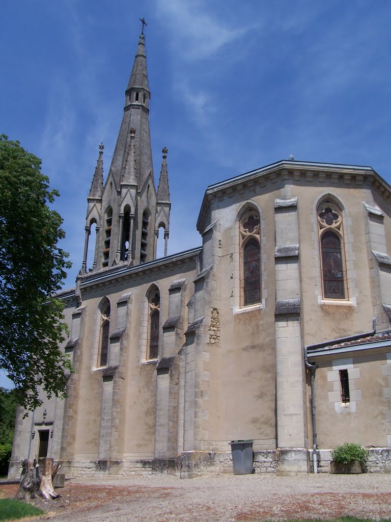 Virazeil Prieuré Saint-Vincent by Henry Salomé (hpjps)