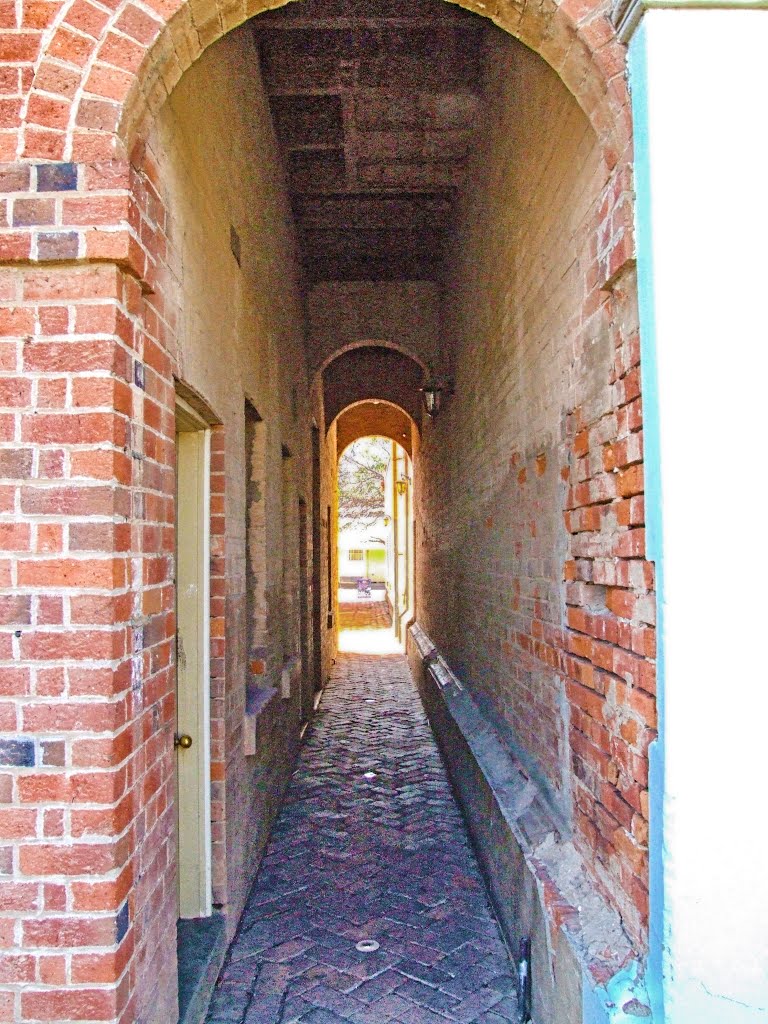 Laneway, High Street, Echuca, Victoria by Stuart Smith