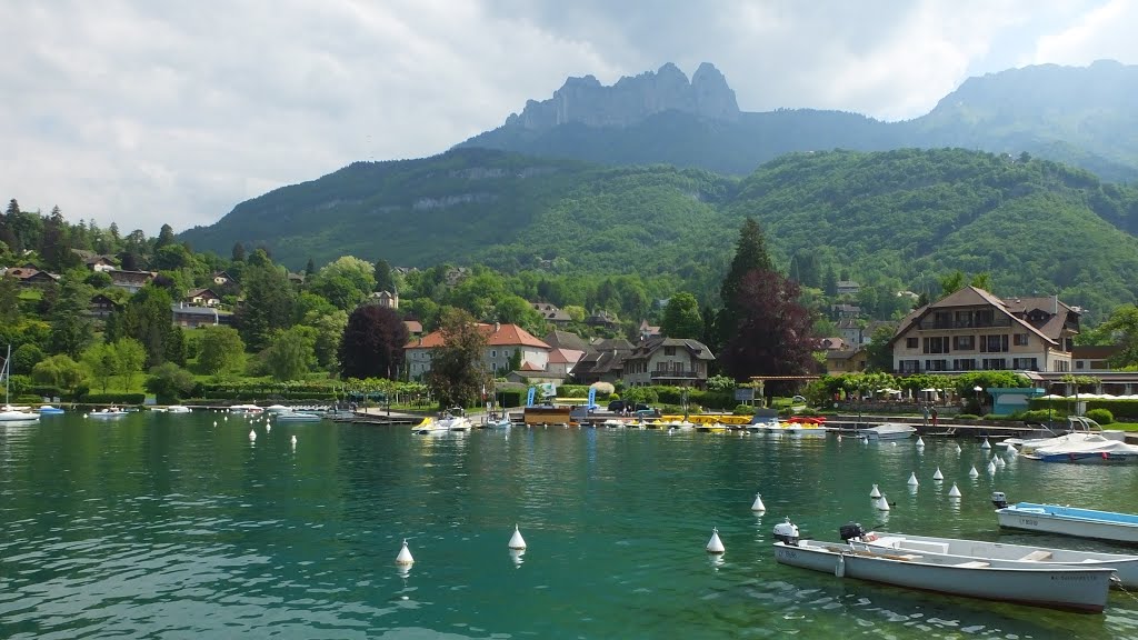 Talloires, Lac d'Annecy, Rhone-Alpes, France by A Shropshire Lad