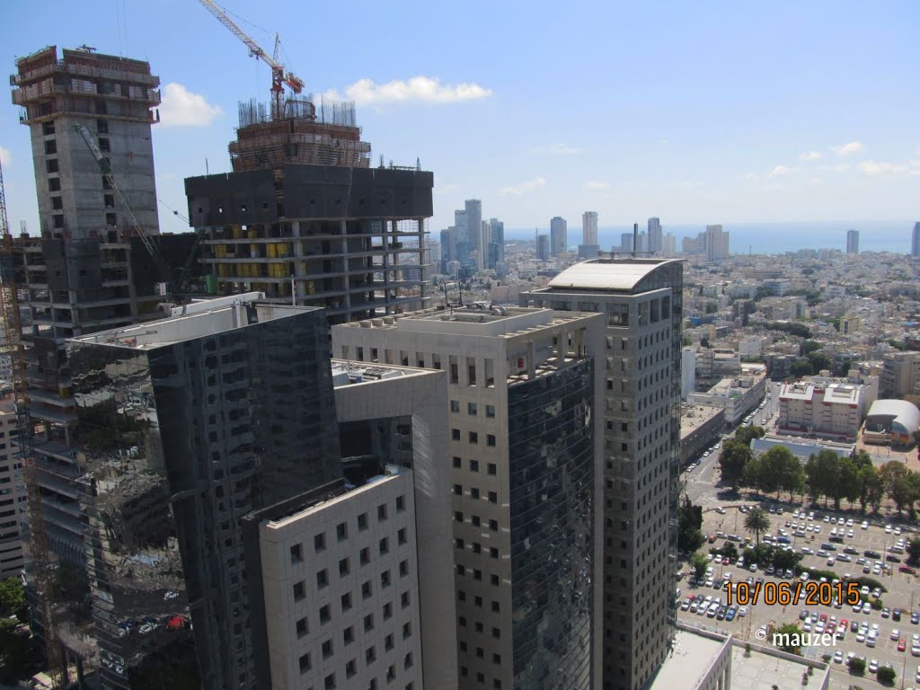 Towers in Tel-Aviv מגדלים בתל-אביב by mauzer1