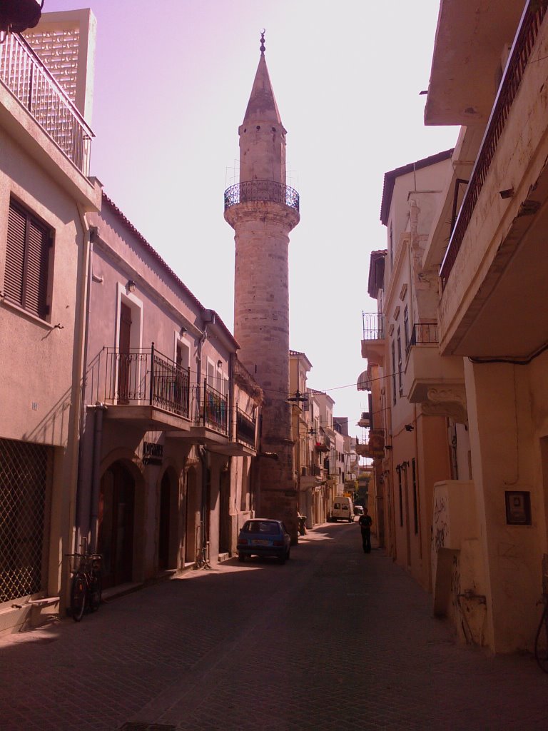 Minaret Chania Crete Greece by pufacz