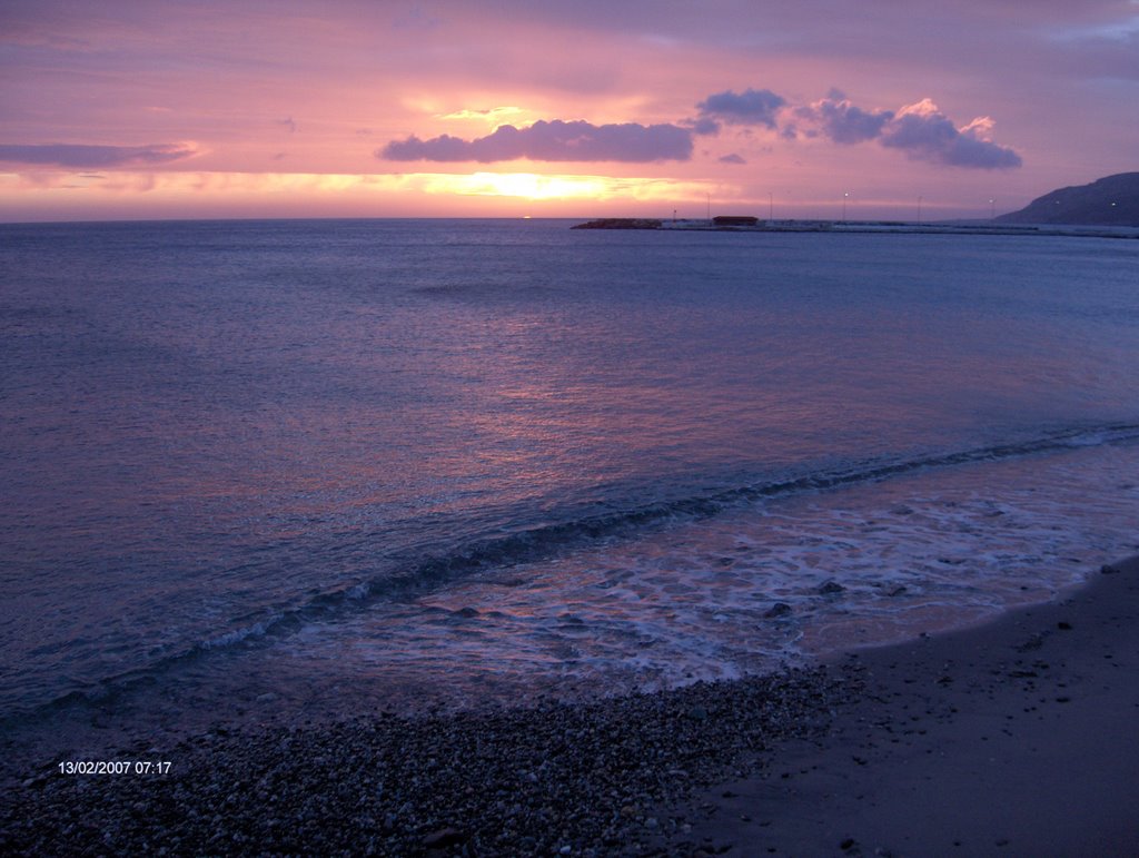 Agia Pelagia - sunrise by philyra