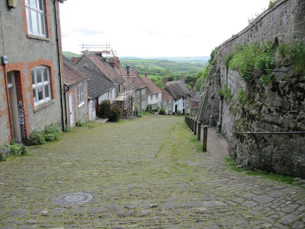 Gold Hill, Shaftesbury, Dorset by oldchippy