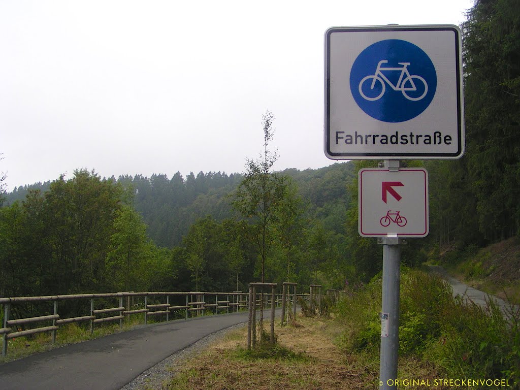 Fahrradstrasse auf Eisenbahntrasse by Dennis Lübke STRECKE…