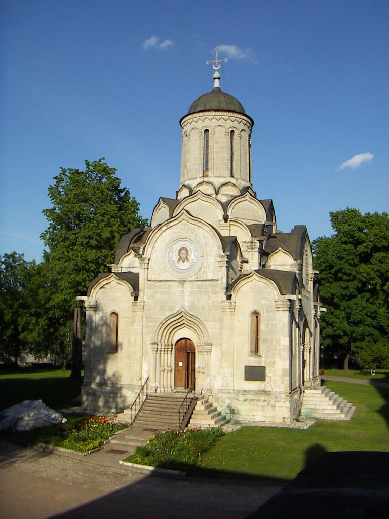 Saviour cathedral - from the stairs by Arseny Khakhalin