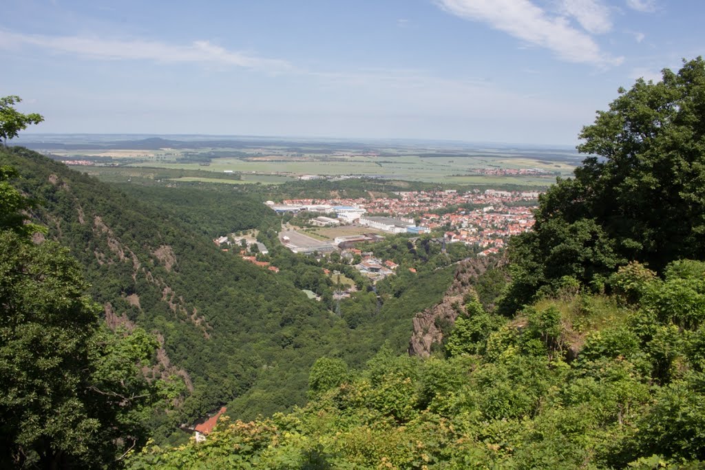 Blick ins Bodetal by Stephan Meisel