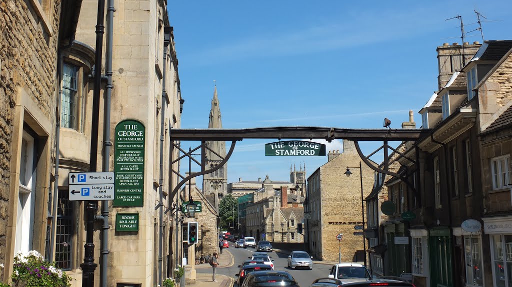 Stamford, The George Hotel.High Street St Martins. by Bobsky.