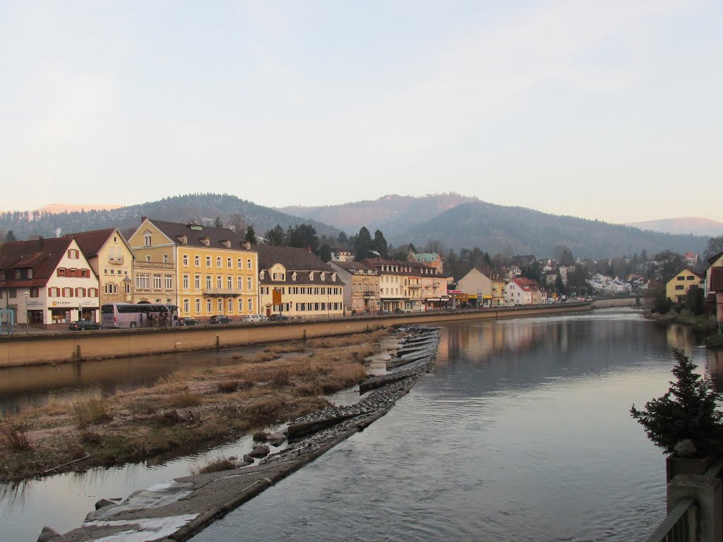 Gernsbach an der Murg by Baden de