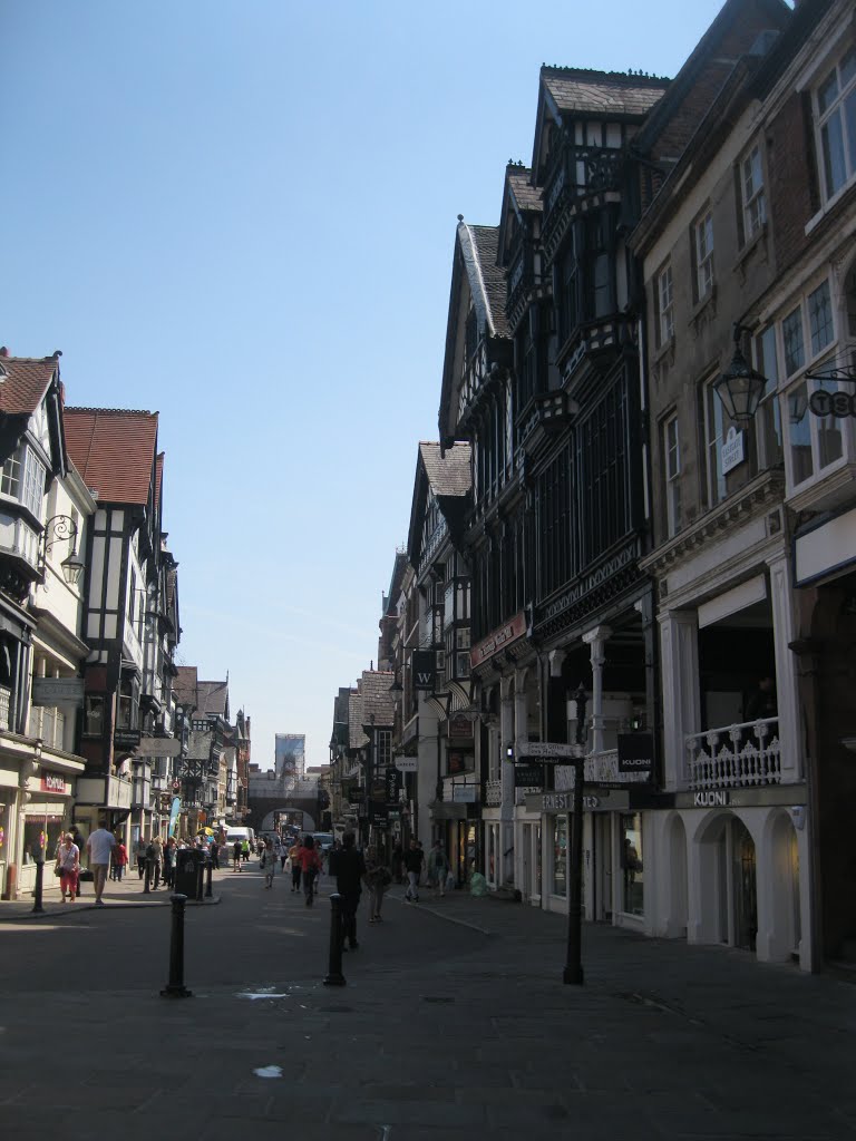 Chester..Eastgate Street by Tillyfarlar J