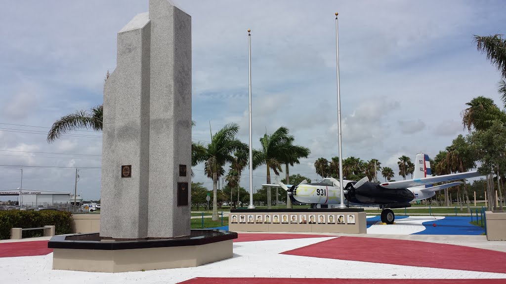 Bay of Pigs Monument and Memorial at Kendall Tamiami Airport by JMLRUSB