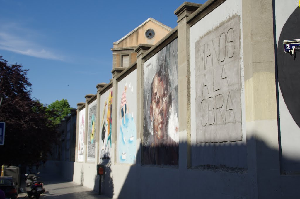 MADRID-CENTRO_ARTE MURAL VIEW in Ð 6K by Concepcion AMAT ORTA…