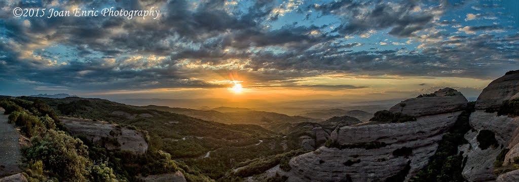 Aerial Sunset by Joan Enric