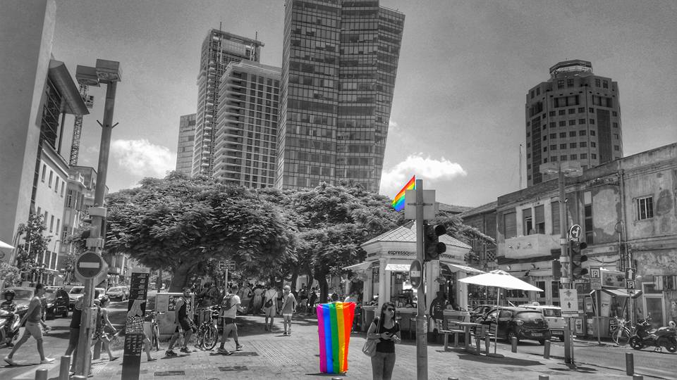 Tel aviv in in colorsplash by gal.efraty