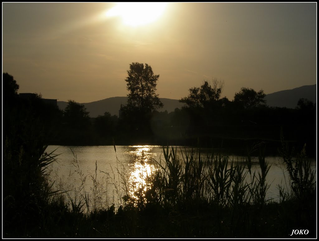 HORNÁ NITRA - PRED ZÁPADOM SLNKA by < JOKO >