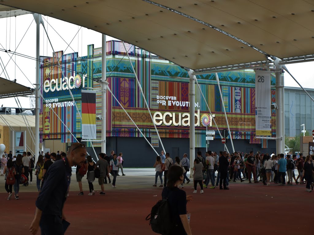 The Pavilion of Ecuador at Expo Milano 2015. by Hans R. van der Woud…