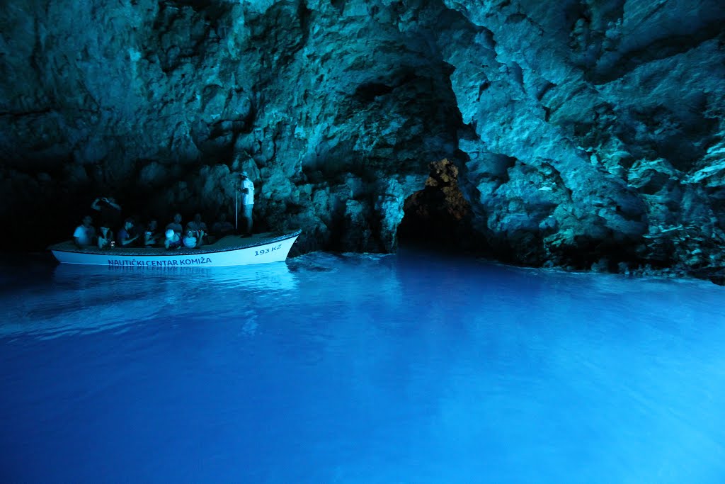 Blue Cave Biševo by Dino Radica