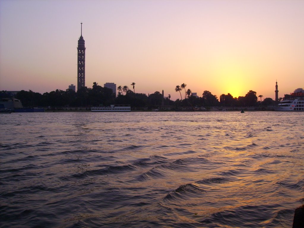 Nile SunSet6, Cairo, Egypt by talatissa