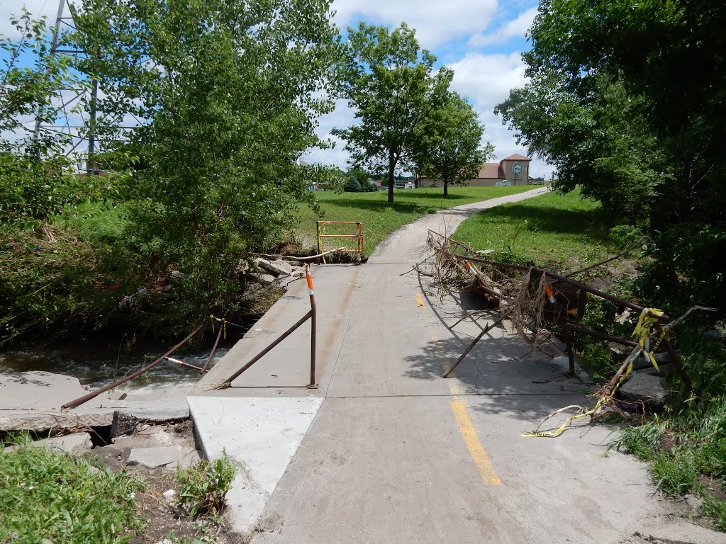 Boosalis Trail bridge damage by jplnk