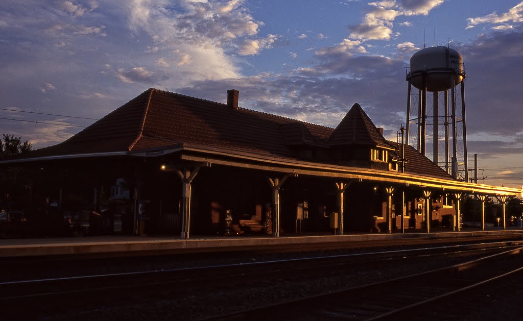 Station at Sunset by Craig Shier