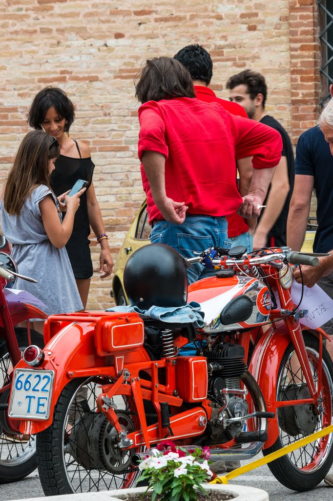 Classic Car/Motorcycle/Scooter Rally at Montalto Delle Marche, June 2015 by Mike Scott