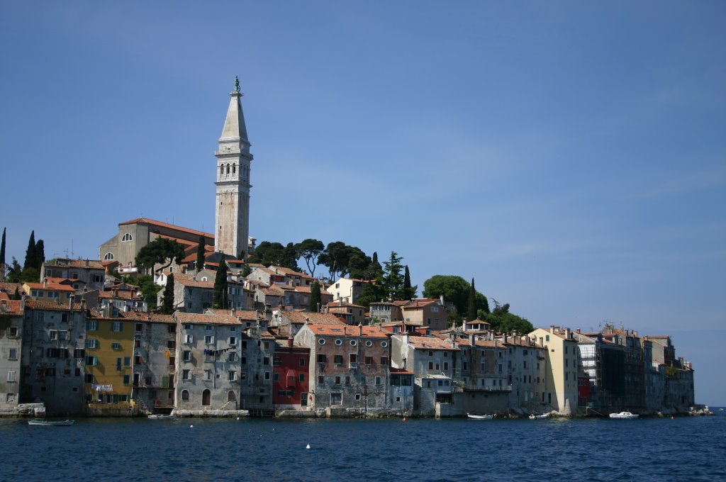 Rovinj- Stadtansicht by wafertiger