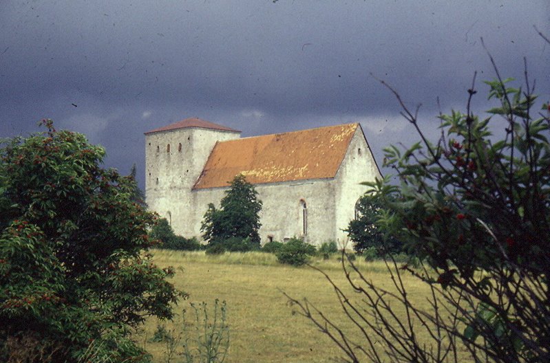 Pöide Church by Olav Sejeroe