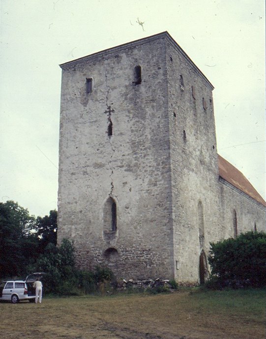 Pöide Church by Olav Sejeroe