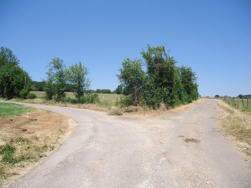 Intersection pour Chazal ou le Tondenet au N de Mancenans by Claudius B.