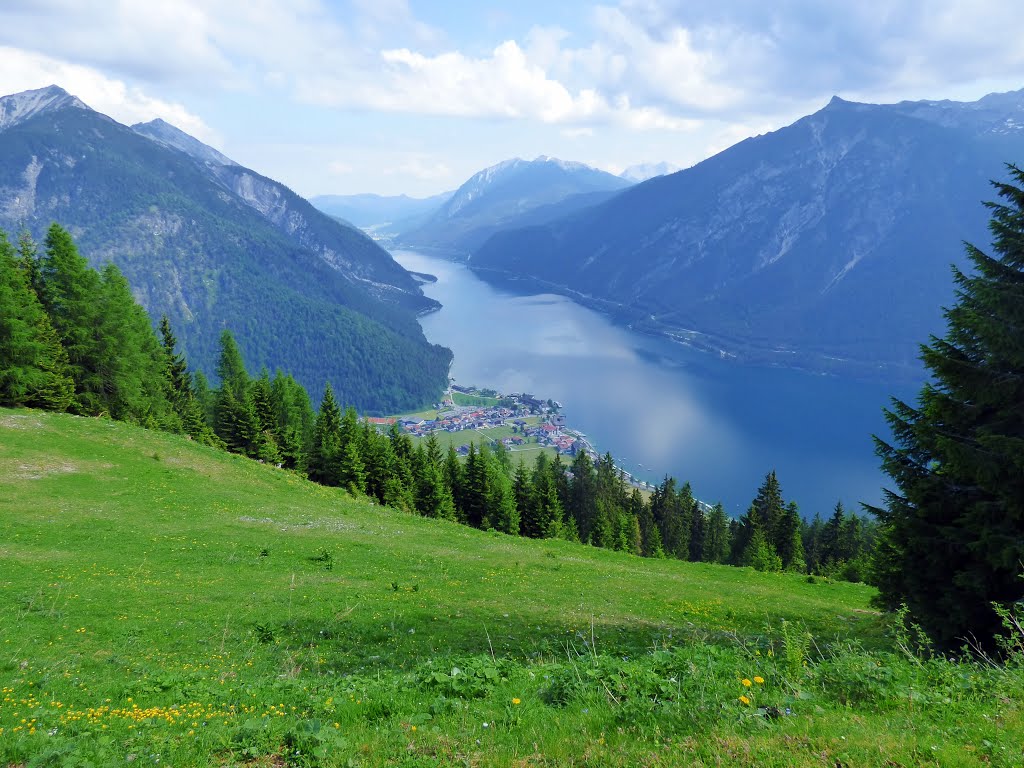 Zwölferkopf, Achenseeblick by Karl Eidenschink