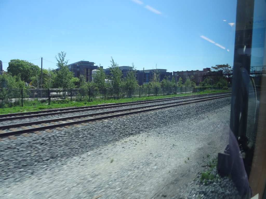 Looking out the left window on a trip from Union to Pearson, 2015 06 06 A (294).JPG by OldYorkGuy