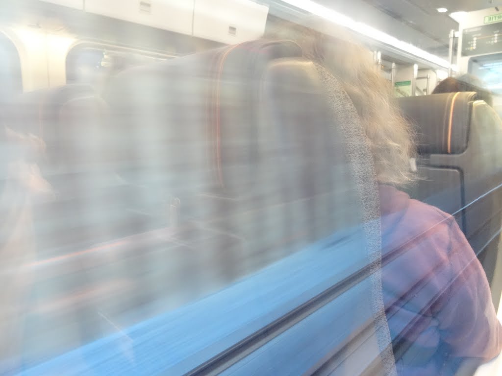 Looking out the left window on a trip from Union to Pearson, 2015 06 06 A (329).JPG by OldYorkGuy