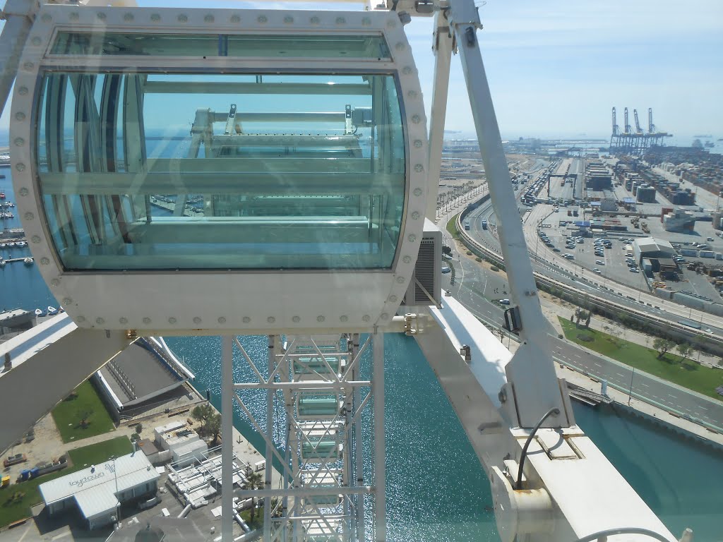 Vista desde la noria-Valencia-Spain by Salma G