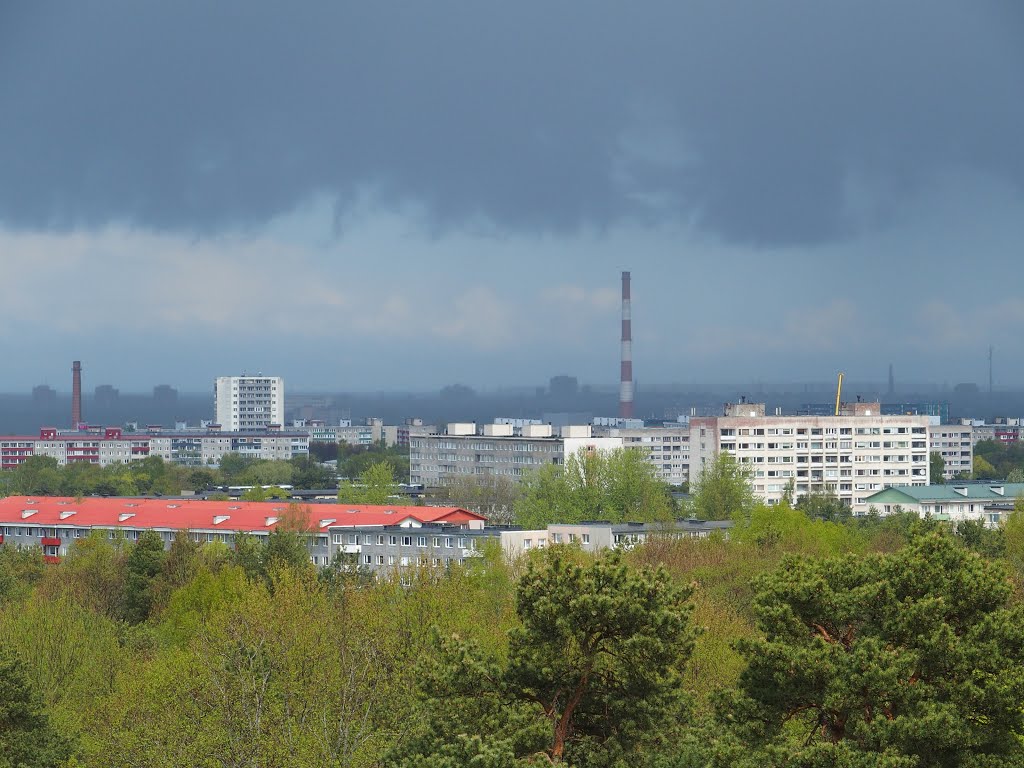 Dark and light over Tallinn by E Ee