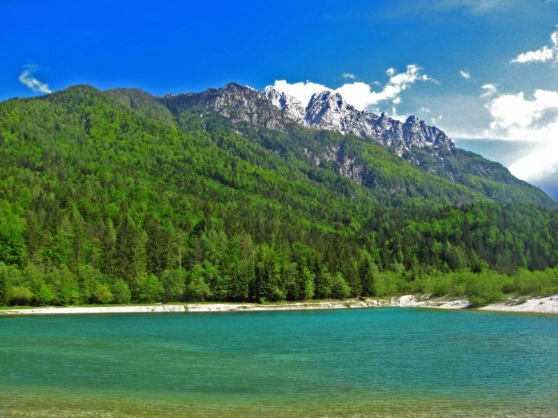 Jasne Lake & Julian Alps by Brian Sims