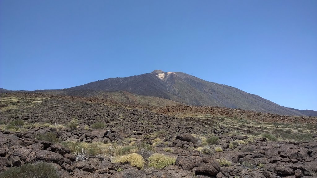 Pāhoehoe-Lava und Teide by The Hat