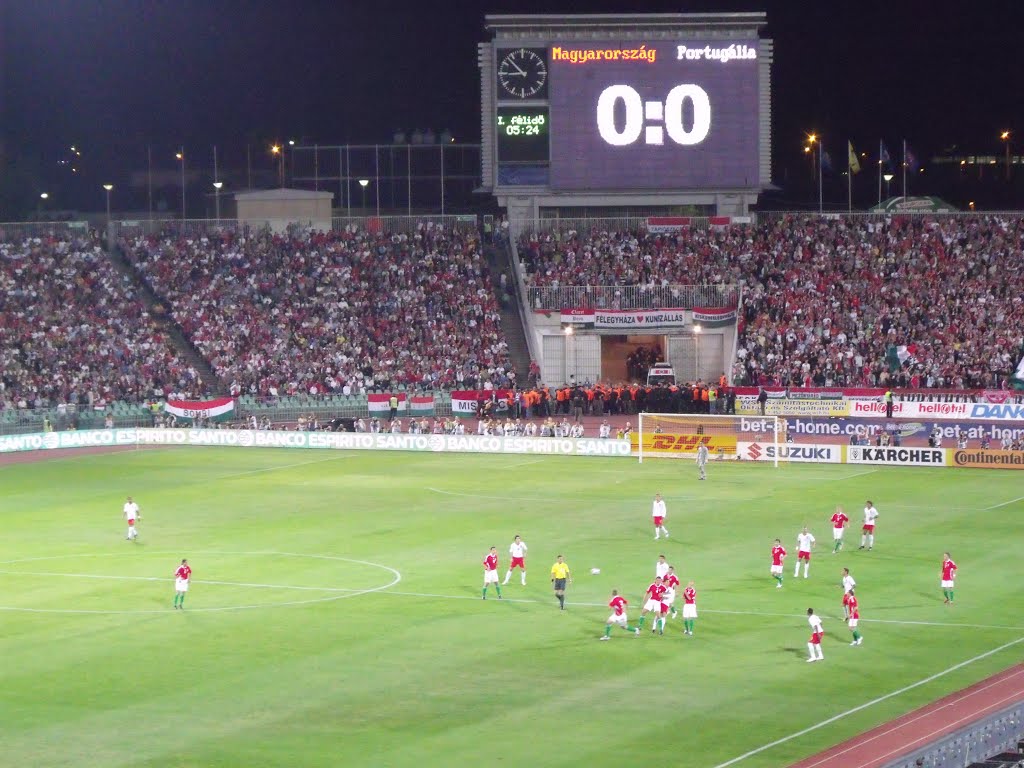 Ferenc Puskás Stadium, Budapest, Hungary by Norbert Banhidi