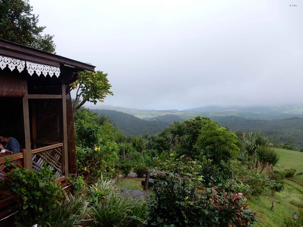 Mauritius, Blick vom Bergrestaurant" Varangue Sur Morne auf die Süswestküste 04.04.2015 by mirakel