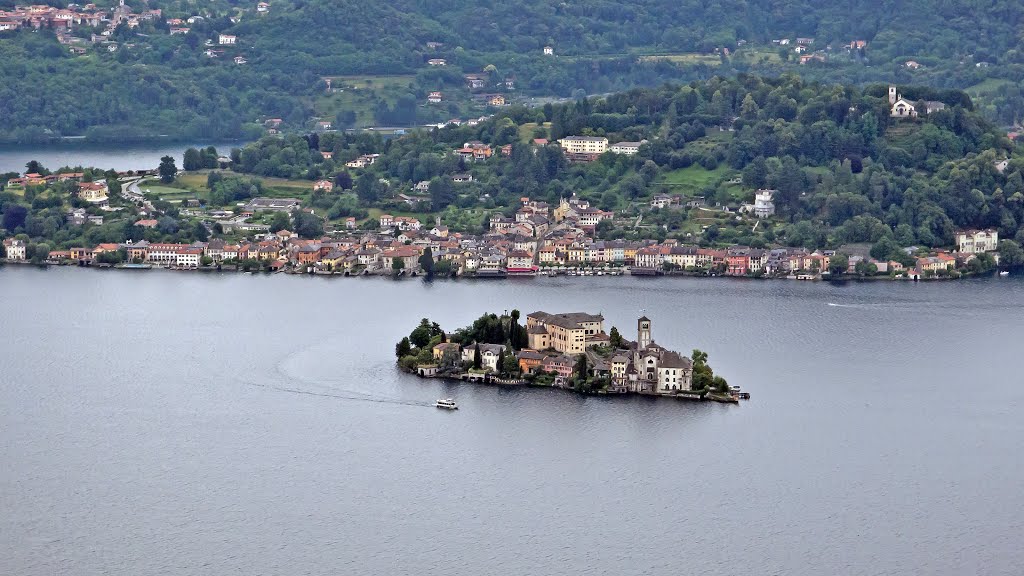 Santuario della Madonna del Sasso di Boleto, VB - L'Isola di San Giulio e il Borgo di Orta by Giancarlo Ticozzi