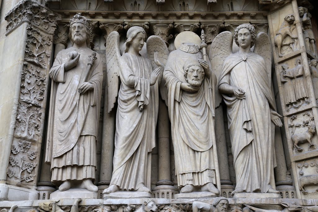 Catedral de Notre Dame, Isla de la Cité, París, Francia. by Octavio Aldea