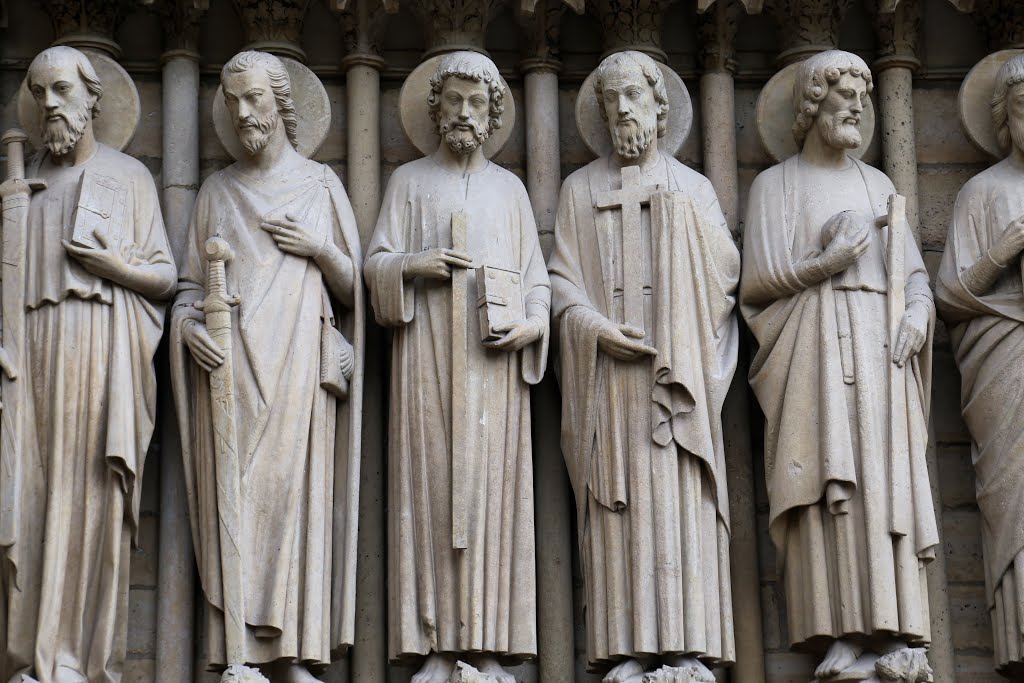 Catedral de Notre Dame, Isla de la Cité, París, Francia. by Octavio Aldea