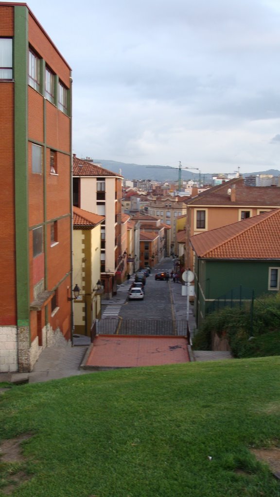 Cimavilla, Gijón, Asturias, Spain by ruleira