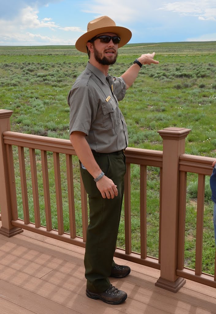 Park Ranger Lecturing on the Massacre, Sand Creek Massacre National Historic Site, Colorado by Seven Stars