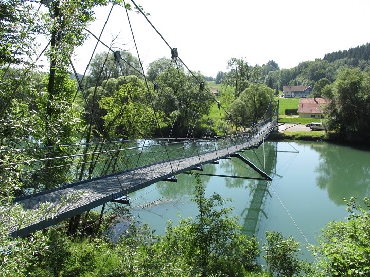 Hängebrücke über die Iller by hubi1802